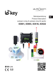 autosen io-key IOX22 Betriebsanleitung