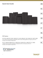 Tannoy VX Serie Kurzanleitung