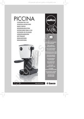 Philips Saeco Lavazza A Modo Mio Piccina 10003106/EU Bedienungsanleitung
