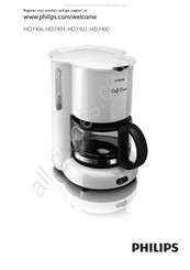 Philips HD7400 Bedienungsanleitung