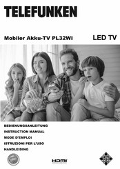 Telefunken PL32WI Bedienungsanleitung
