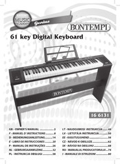 Bontempi 16 6131 Bedienungsanleitung