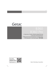 Getac B360 Bedienungsanleitung