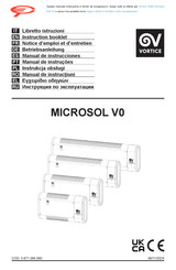 Vortice 70562 Betriebsanleitung