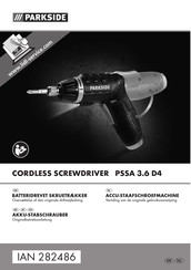 Parkside 282486 Originalbetriebsanleitung