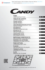 Candy CPG 64 SGX Bedienungsanleitung