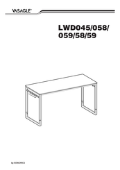 Songmics VASAGLE LWD059 Bedienungsanleitung