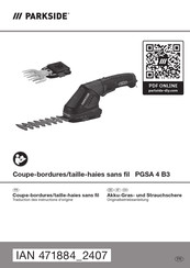 Parkside PGSA 4 B3 Originalbetriebsanleitung