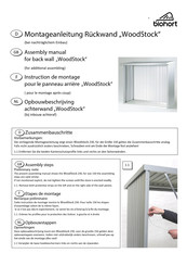 biohort WoodStock Montageanleitung