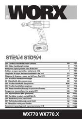 Worx SteamStorm WX770 Originalbetriebsanleitung