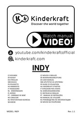 Kinderkraft INDY Bedienungsanleitung