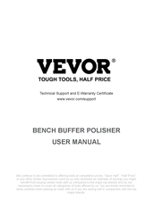 VEVOR TDS-75B Benutzerhandbuch
