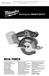 Milwaukee M18 FMCS-502X Originalbetriebsanleitung