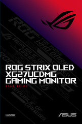 Asus ROG STRIX XG27UCDMG Bedienungsanleitung
