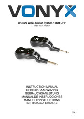 VONYX WGS20 Gebrauchsanleitung