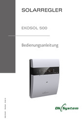 DK System MASTER 500 Bedienungsanleitung