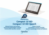 Optelec Compact 10 HD Bedienungsanleitung