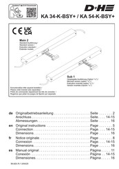 D+H KA 54-K-BSY+ Originalbetriebsanleitung