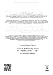 Ground Zero GZIF 4001FX Anleitung