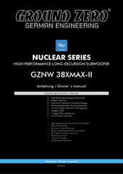Ground Zero NUCLEAR-Serie Anleitung