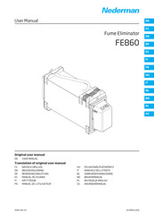 Nederman FE860 Bedienungsanleitung