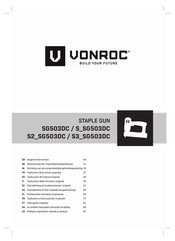VONROC S2 SG503DC Bersetzung Der Originalbetriebsanleitung