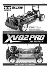 Tamiya RALLY READY XV-02 PRO CHASSIS KIT Bedienungsanleitung