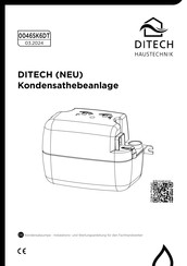 DITECH DT3815 Bedienungsanleitung