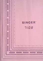 Singer 7108 Gebrauchsanweisung