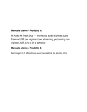 M-Audio M-Track Solo Benutzerhandbuch