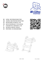 Rotho Babydesign 12129 Aufbau- Und Gebrauchsanleitung