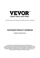 VEVOR YHPF001 Benutzerhandbuch