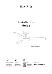 Faro Barcelona Mini Mallorca Installationsanleitung