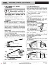 RIDGID 312M Bedienungsanleitung