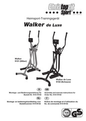 Christopeit Sport Walker de Luxe Montage- Und Bedienungsanleitung