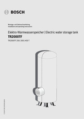 Bosch 7736504810 Bedienungs- Und Wartungsanleitung