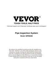 Vevor WP9604B Bedienungsanleitung