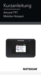 NETGEAR Aircard 797 Kurzanleitung