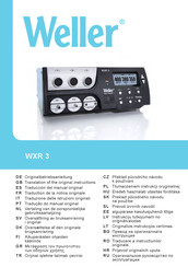 Weller WXR3003N Originalbetriebsanleitung