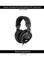 Classic Cantabile KH-238 Bedienungsanleitung