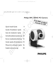 Philips SPC 200NC Schnellinstallationsanleitung