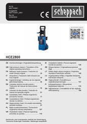 Scheppach HCE2800 Originalbetriebsanleitung