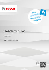 Bosch SMS2HTI72E Gebrauchsanleitung