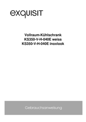 exquisit KS350-V-H-040E Gebrauchsanweisung