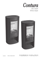 Nibe Contura 810 Style Installationsanleitung