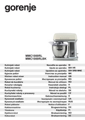 Gorenje MMC1000RL Gebrauchsanweisung