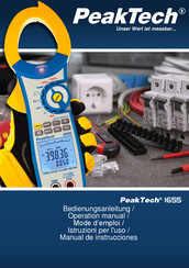 PeakTech 1655 Bedienungsanleitung