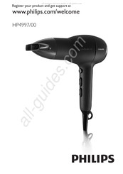 Philips SalonDry AC Lite HP4997/08 Bedienungsanleitung