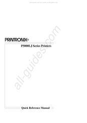 Printronix P5000LJ Serie Schnelles Handbuch