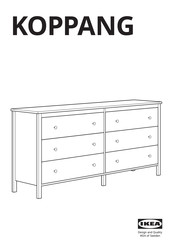 IKEA KOPPANG 004.811.22 Montageanleitung